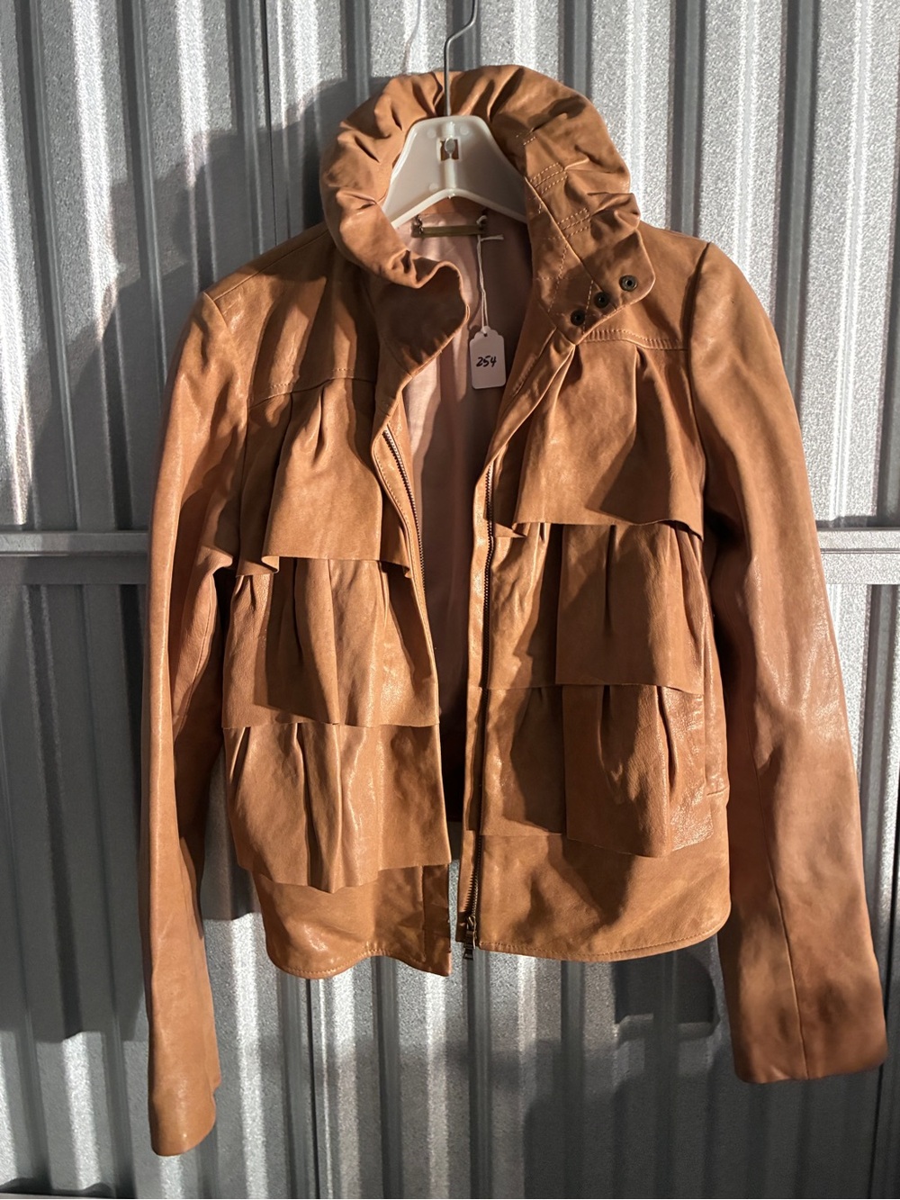 Buttery Soft Diane Von Furstenberg Leather Jacket